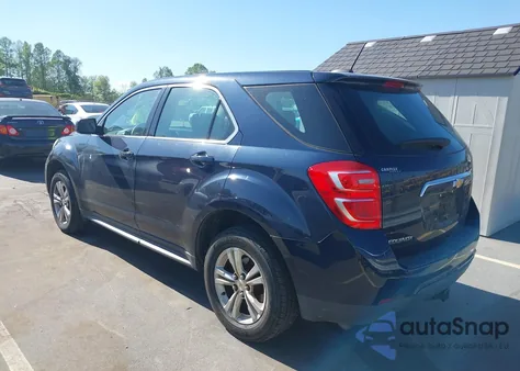 2017 Chevrolet Equinox Ls из США, поврежденный, VIN 2GNALBEK5H1556992